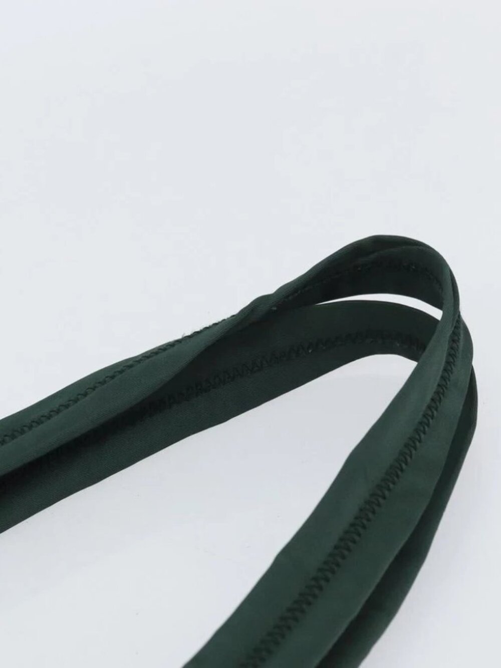 PRADA Tote Bag Nylon Green Silver Auth - Picture 8 of 16
